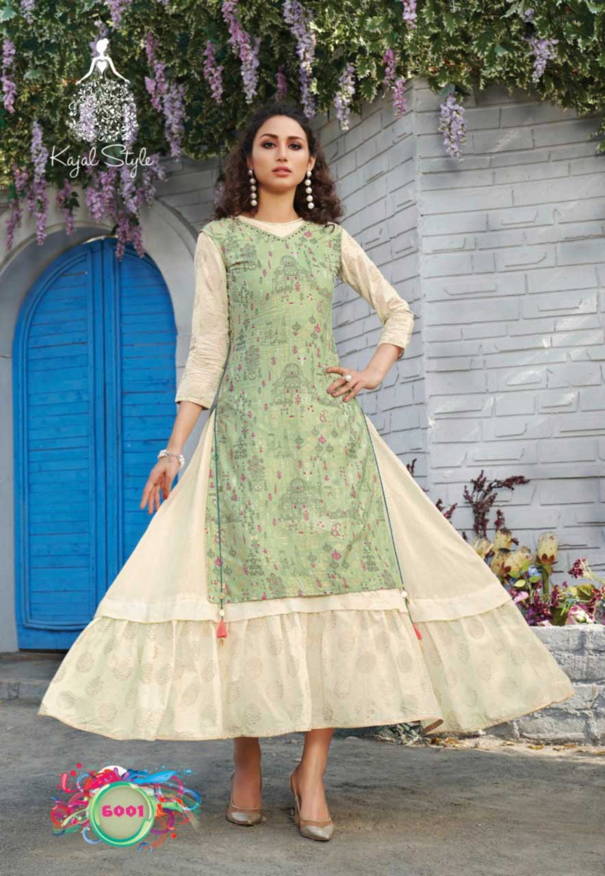 Kajal F Season's Vol-6 Wholesale Kurti Supplier Kajal F Season's Vol-6 Wholesale Kurti Supplier
